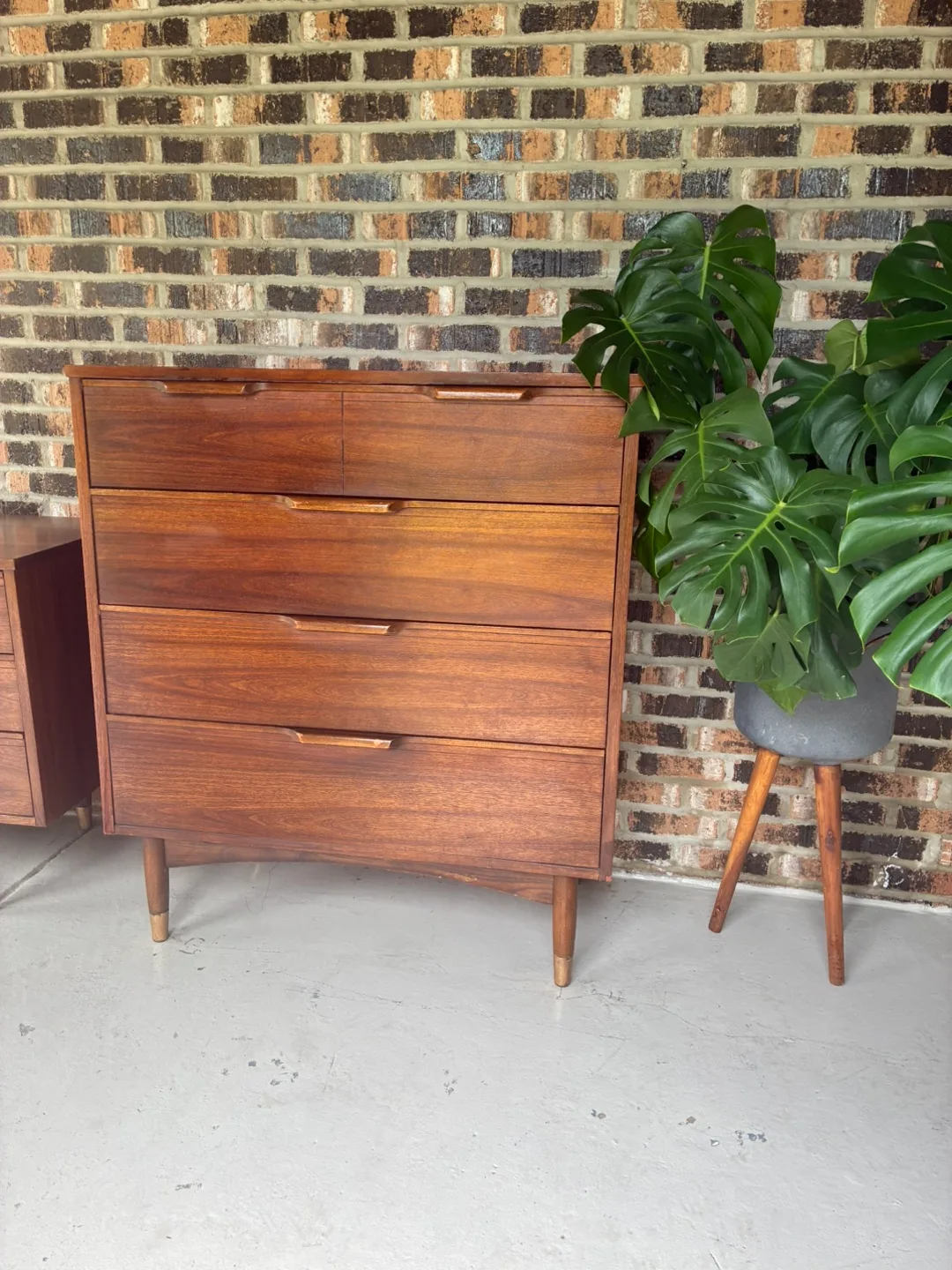 Mid Century Modern Dresser ( tall dresser only) thumbnail