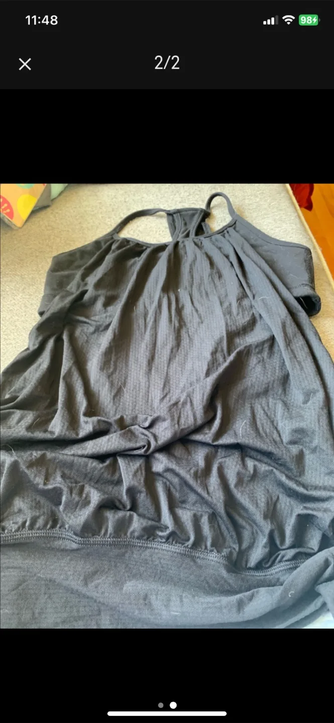 Lululemon Black Tank Top thumbnail