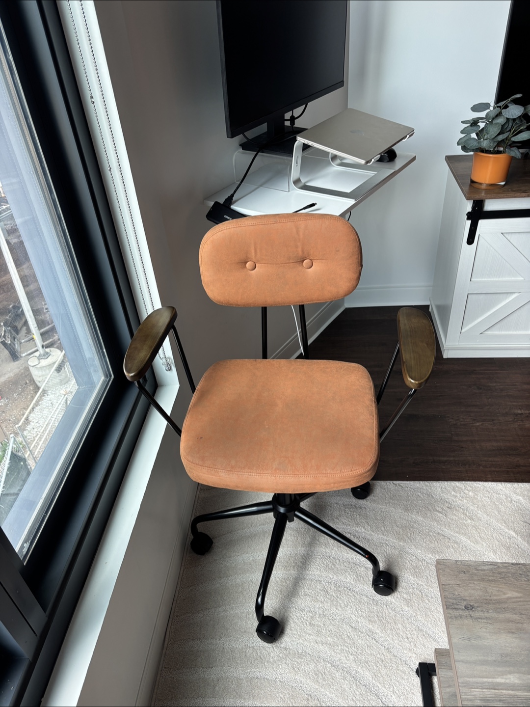 Office Chair - Black and Brown
