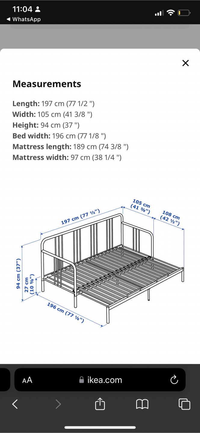 Bed frame - photo 4