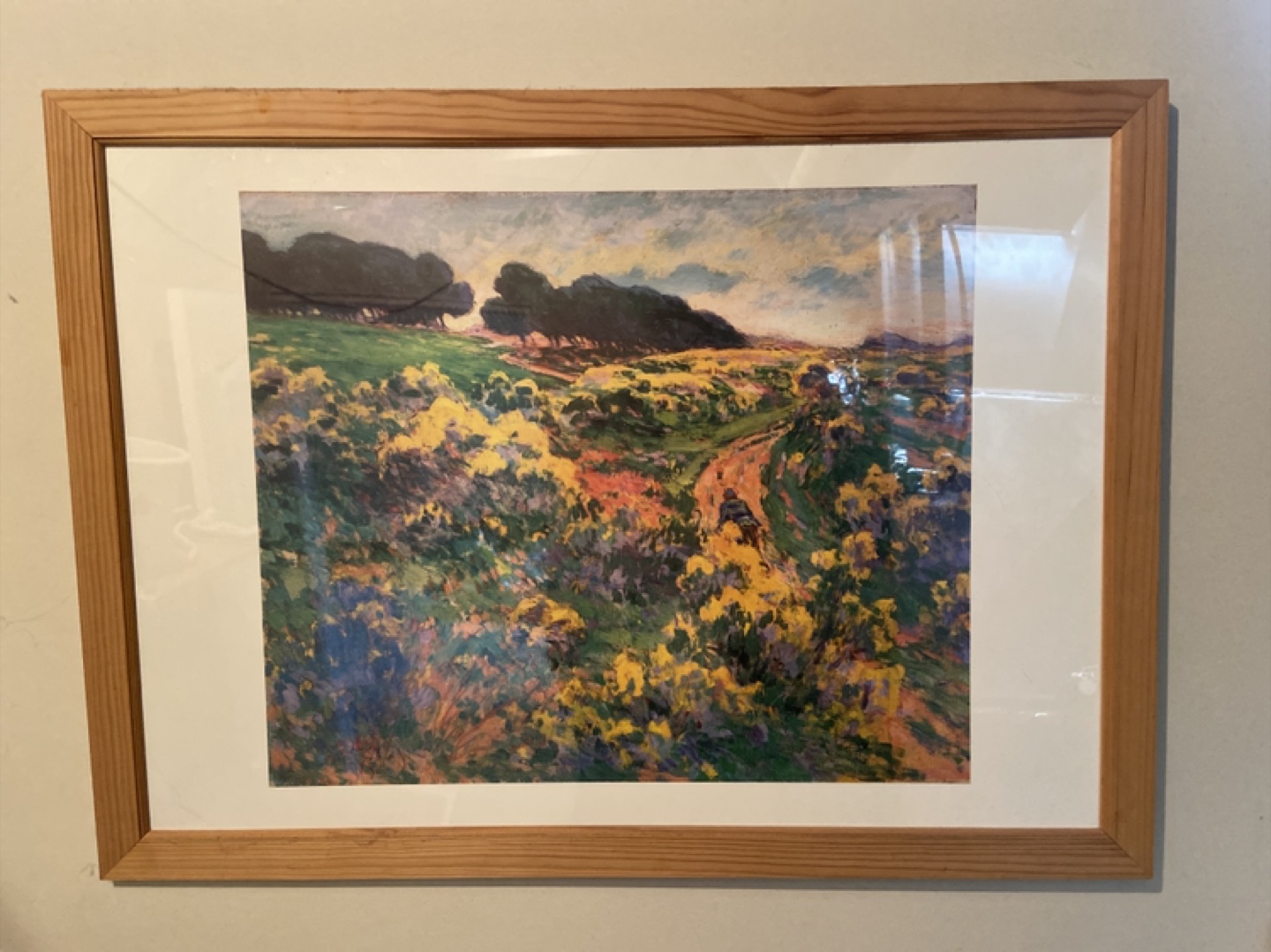 Framed Landscape Painting