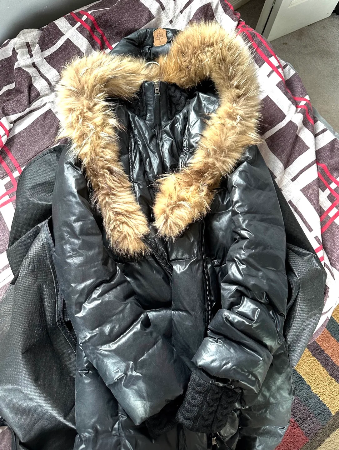 Mackage Winter Coat with Fur Trim thumbnail