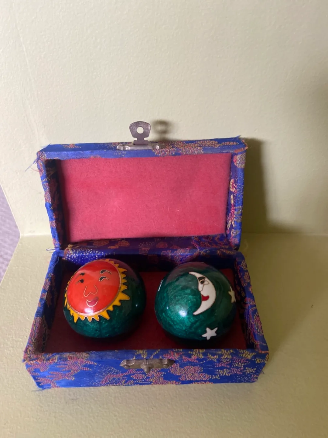 Vintage Celestial Exercise Balls with Case thumbnail