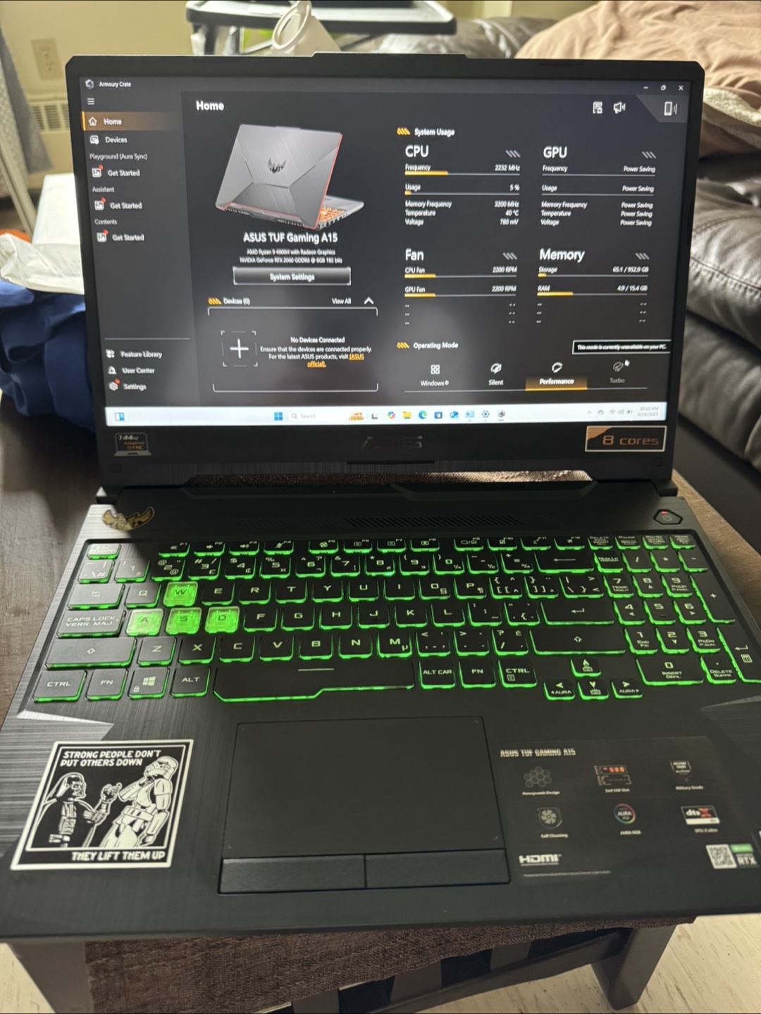 ASUS TUF Gaming A15 Laptop
