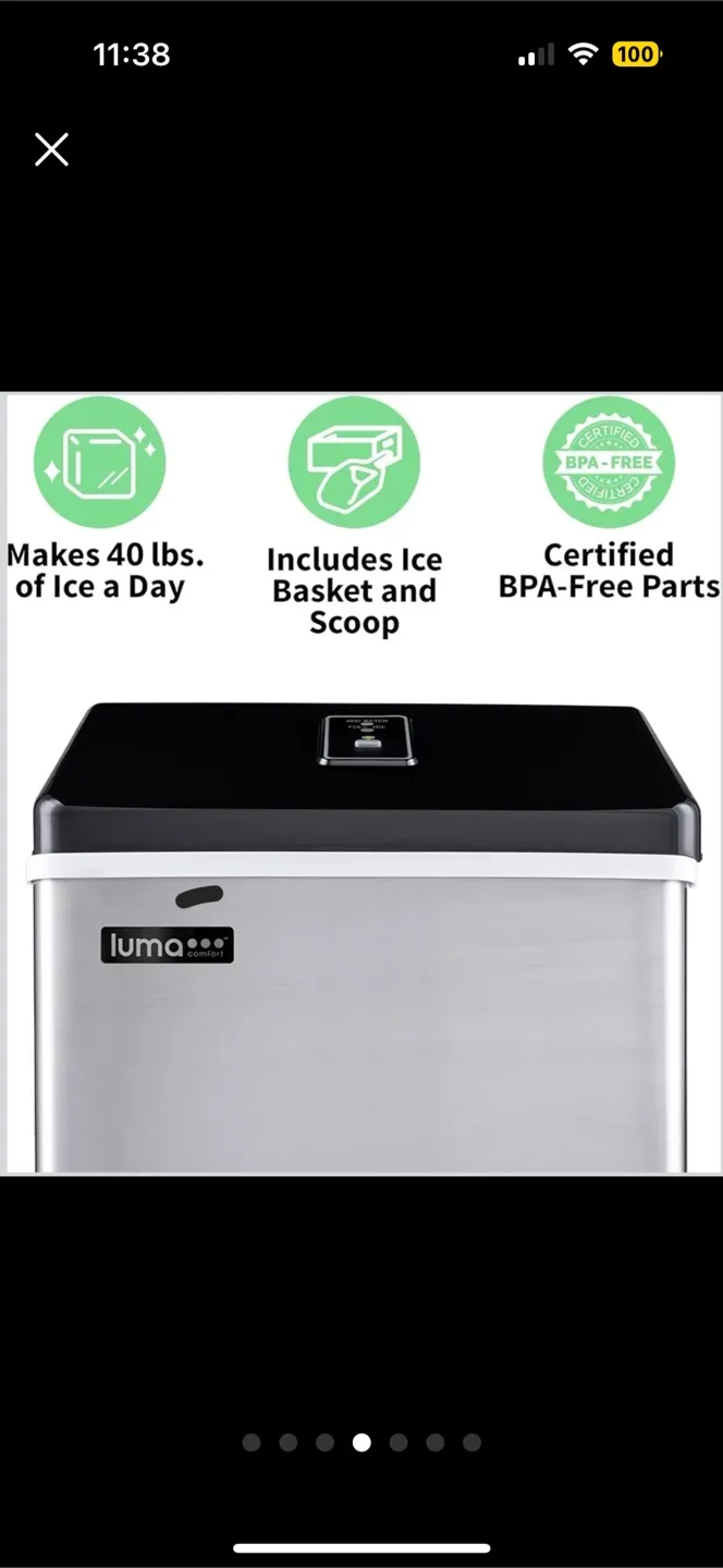 Luma Ice Maker - Great for Drinks! image indicator(2)