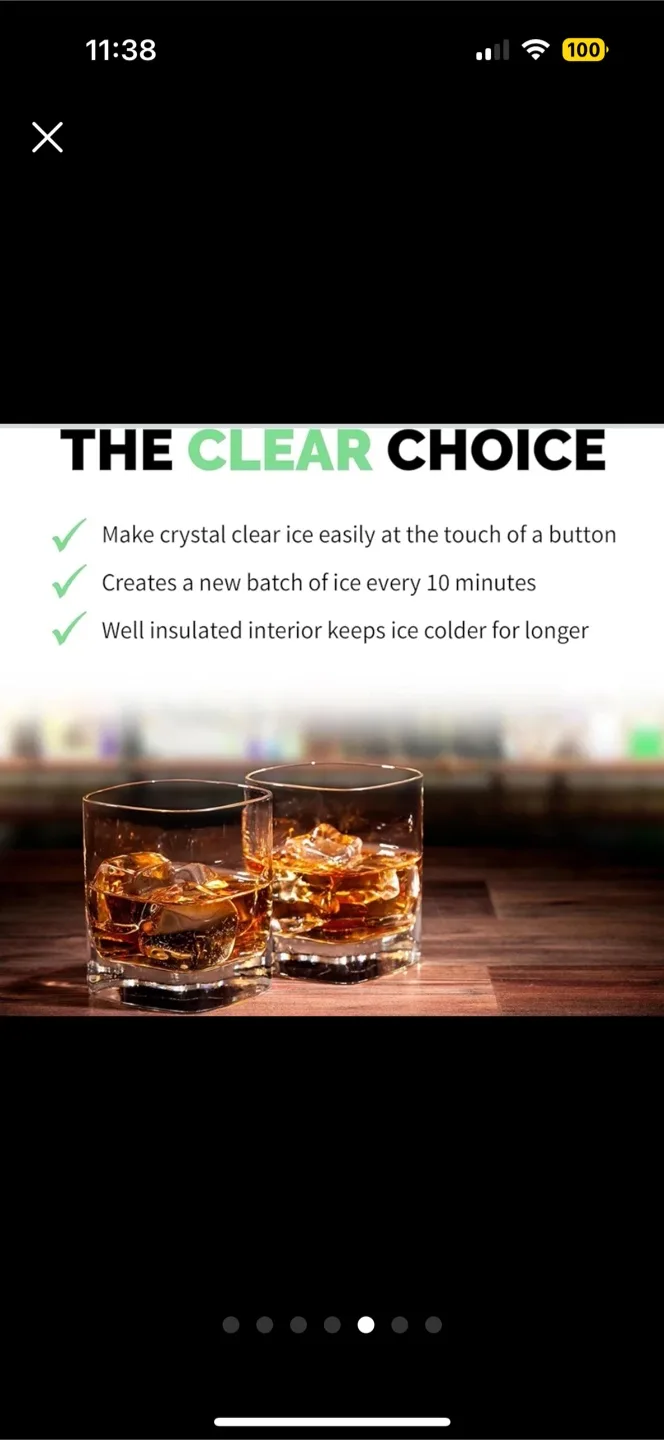 Luma Ice Maker - Great for Drinks! image indicator(7)