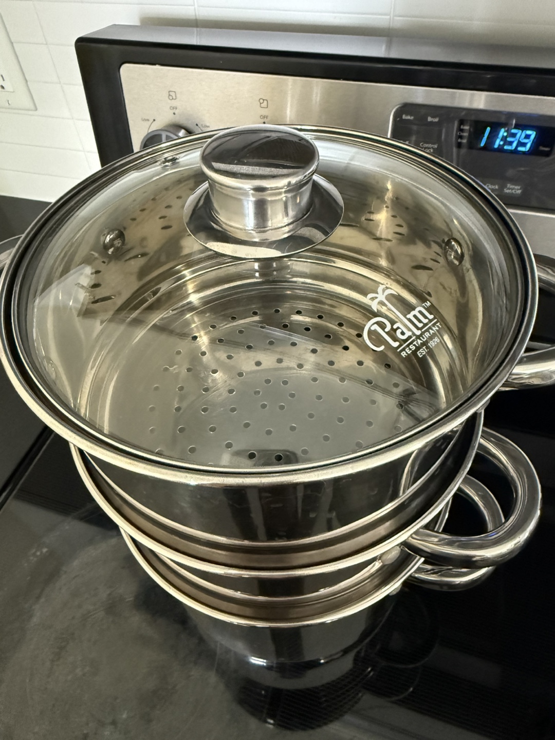 Palm Restaurant 3-Tier Steamer Pot Set - photo 2