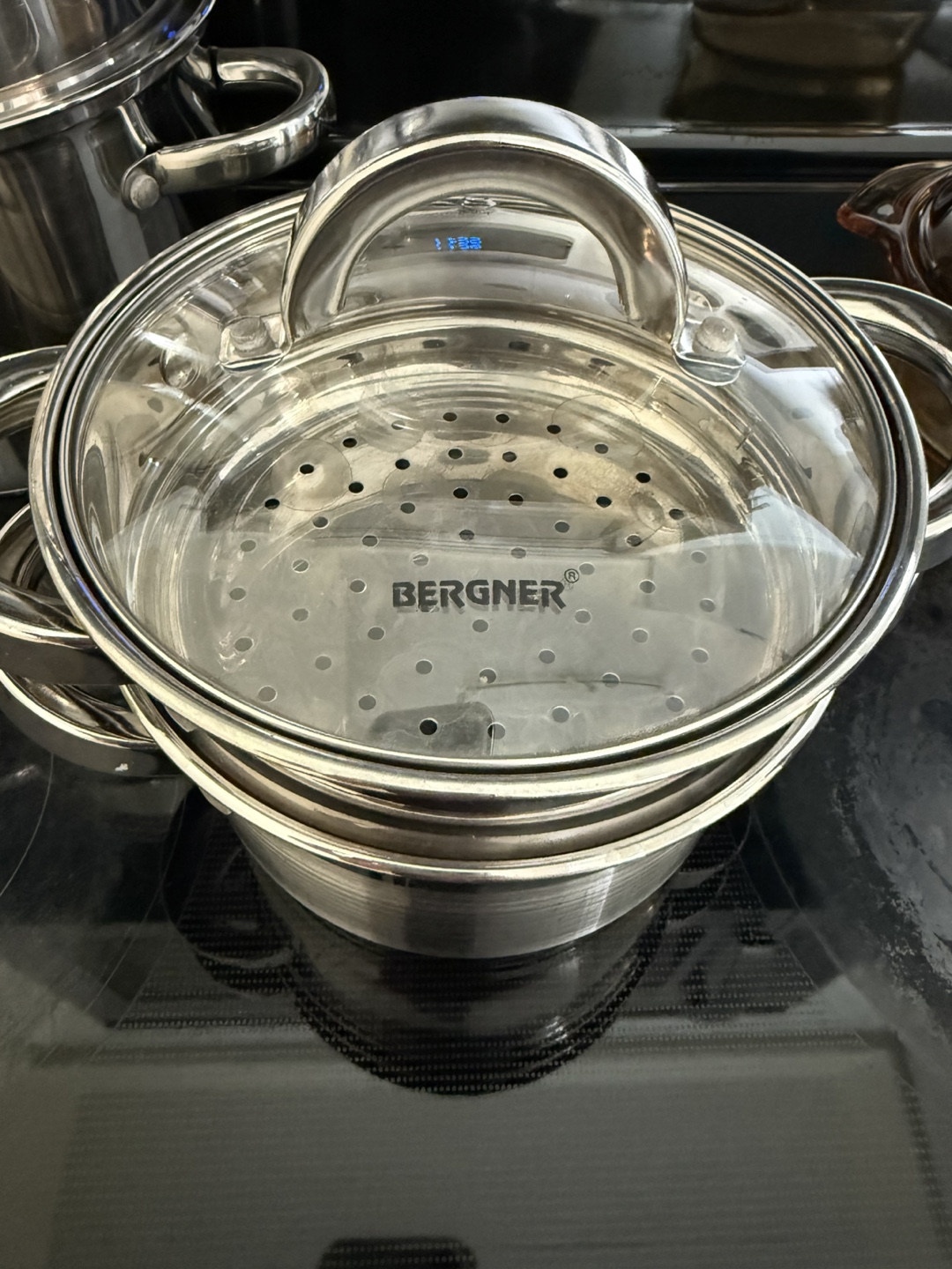BERGNER Stainless Steel Steamer Set