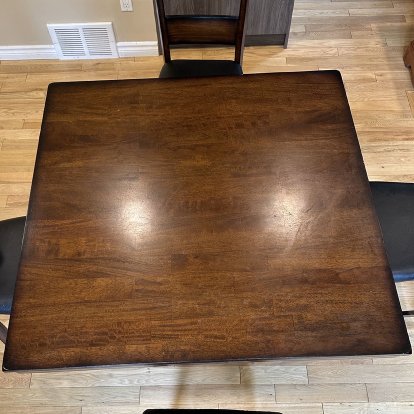 Brassex Inc 5 Piece Walnut High Top Table Set (CAN DELIVER) - photo 4