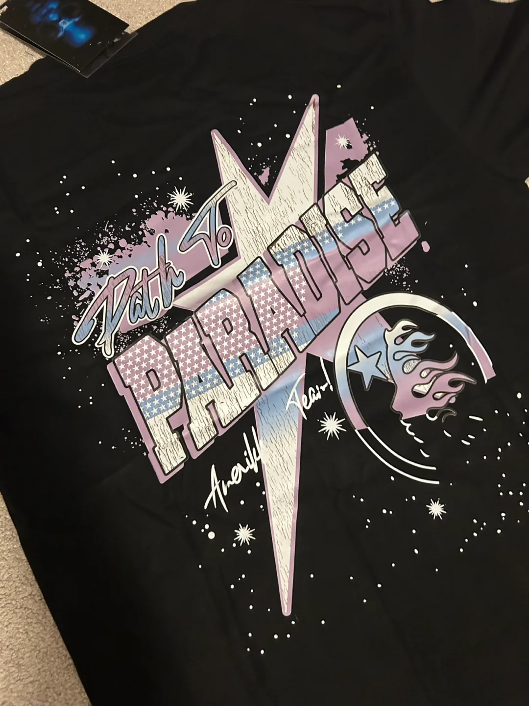 Hellstar Black T-Shirt with Graphics - New with Tags image indicator(4)