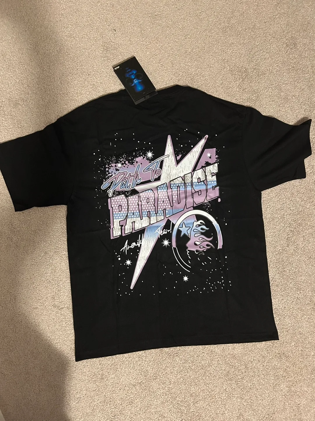 Hellstar Black T-Shirt with Graphics - New with Tags image indicator(3)