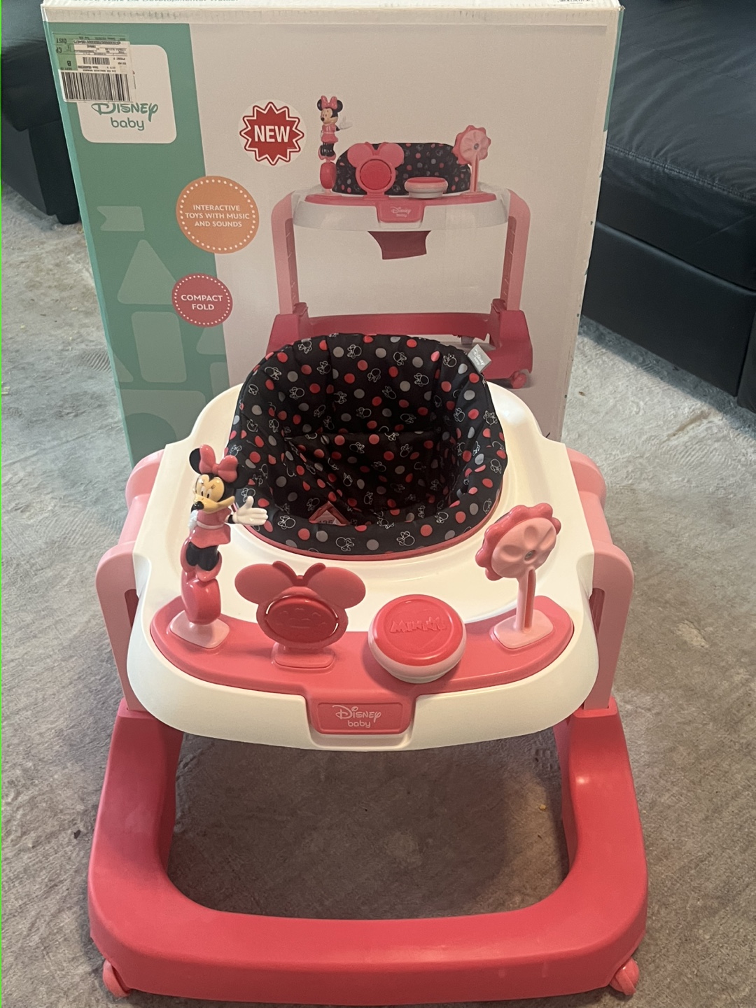 Minnie Mouse Baby Walker