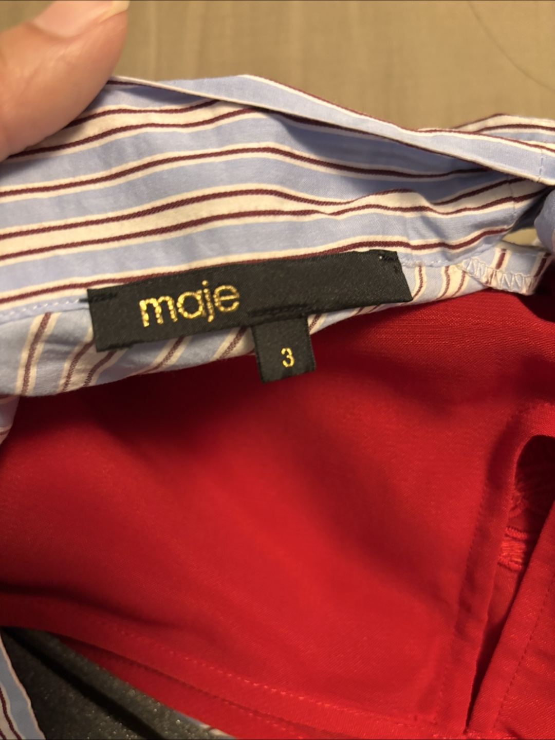 Maje Striped Shirt