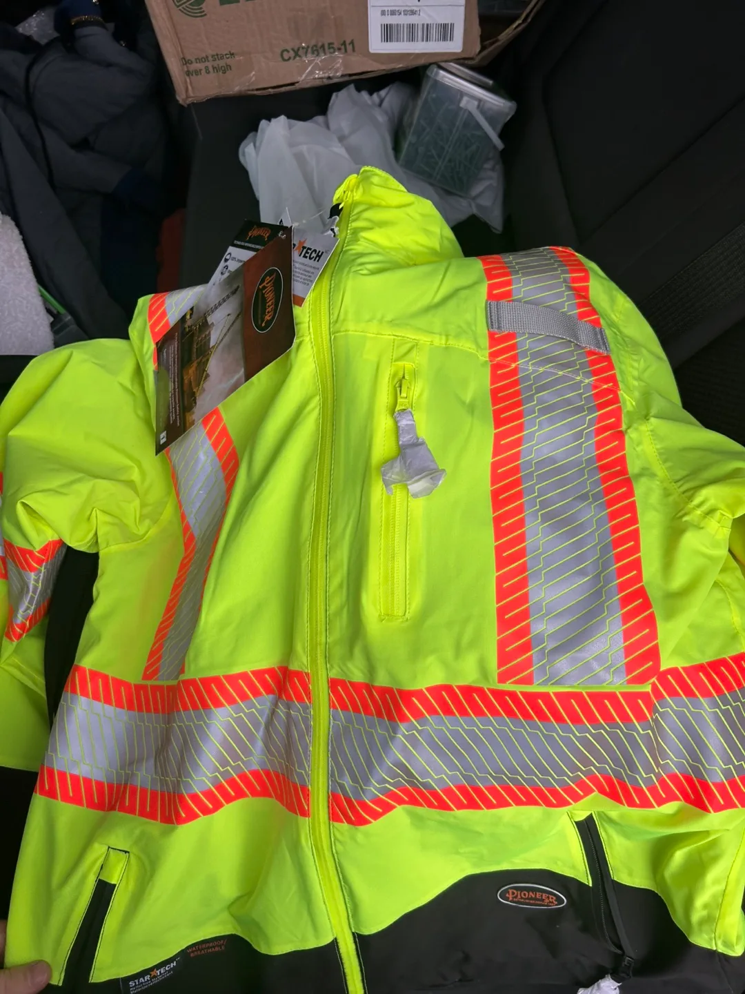 Pioneer Hi-Viz Safety Jacket - M/M thumbnail