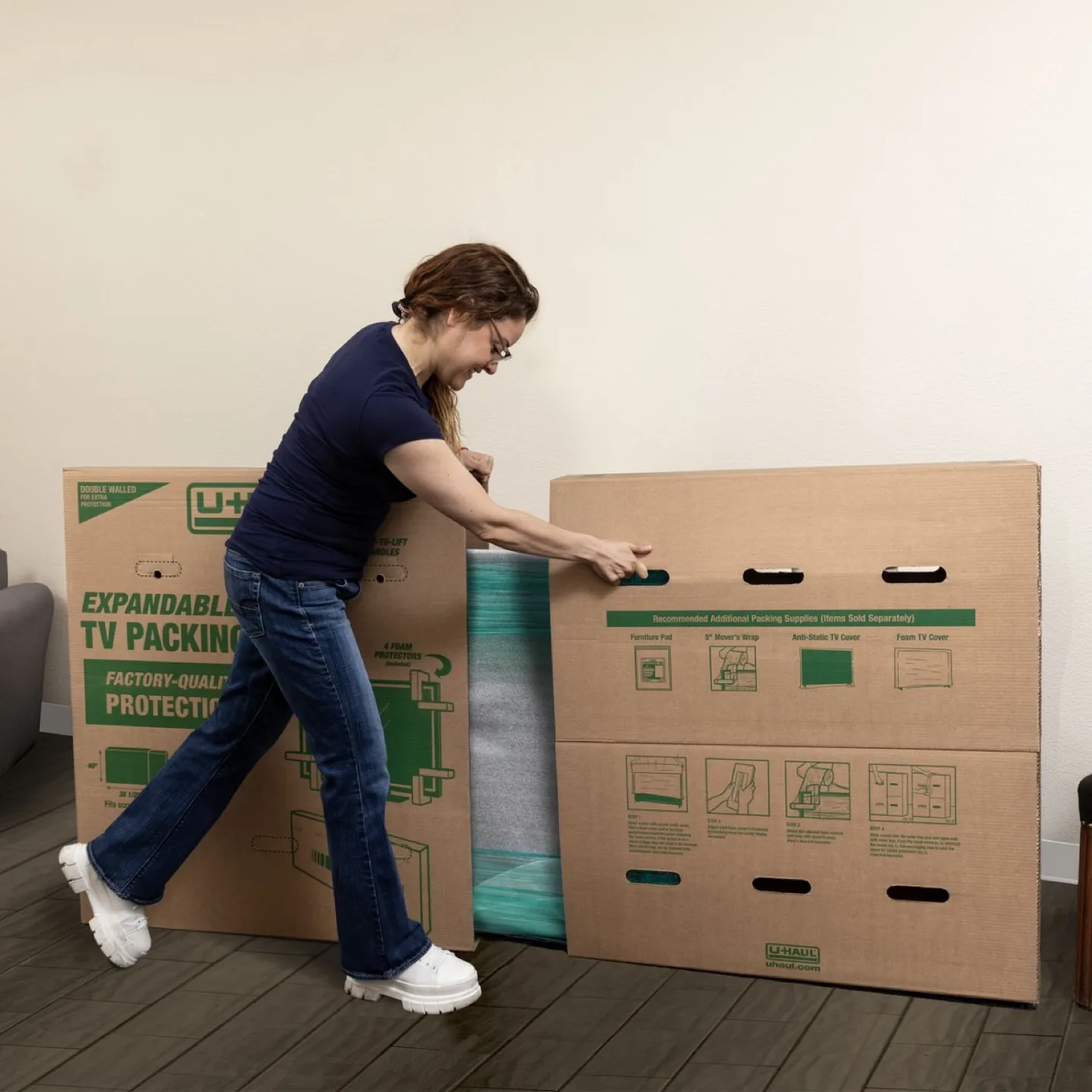 U-Haul Expandable TV Packing Kit- large image indicator(6)