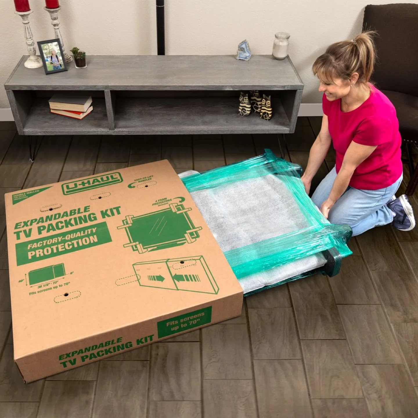 U-Haul Expandable TV Packing Kit- large image indicator(5)
