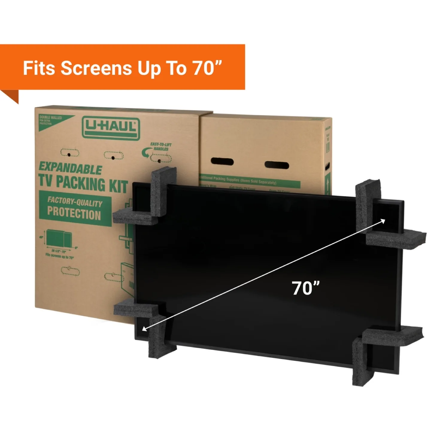U-Haul Expandable TV Packing Kit- large image indicator(4)