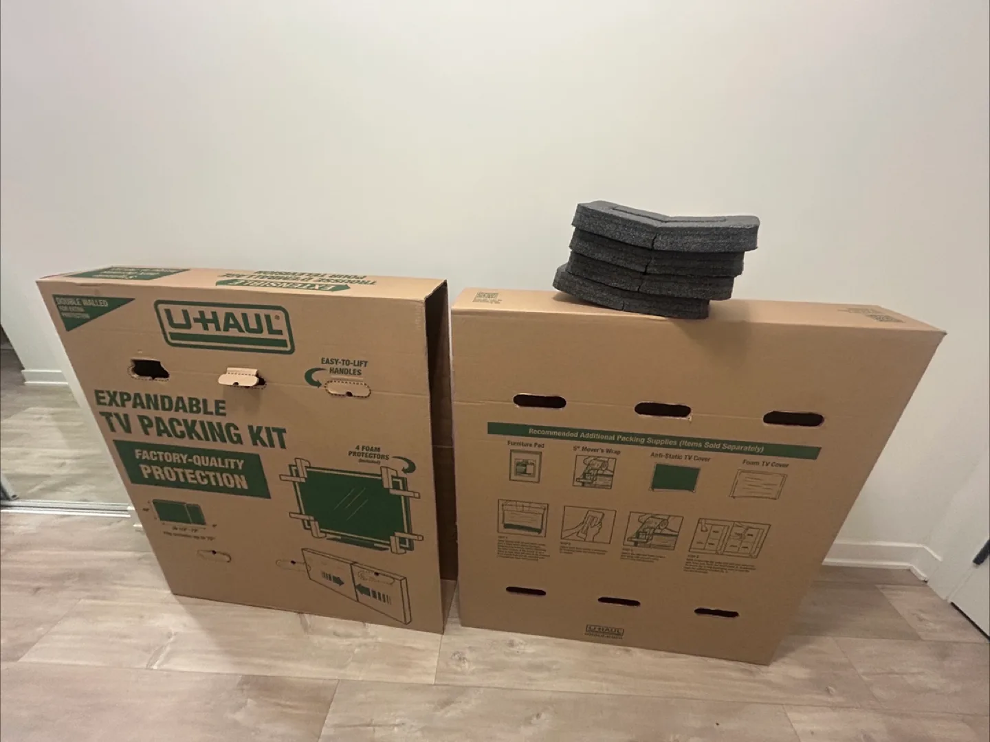 U-Haul Expandable TV Packing Kit- large image indicator(10)