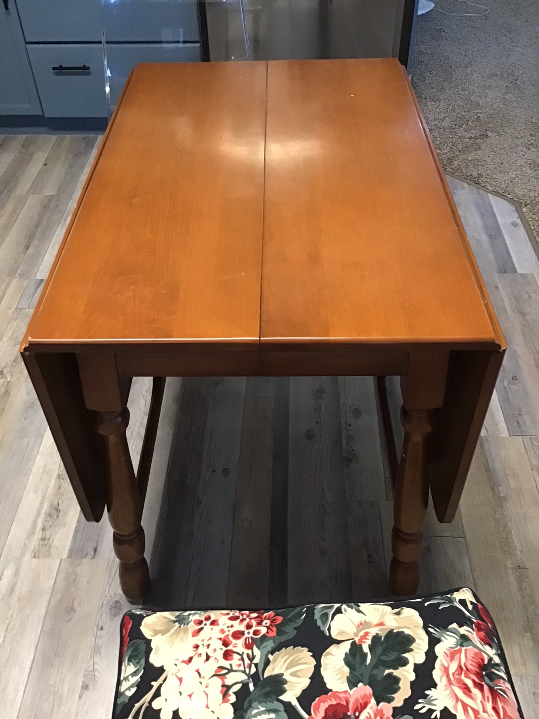 Solid Wood Drop Leaf Dining Table
