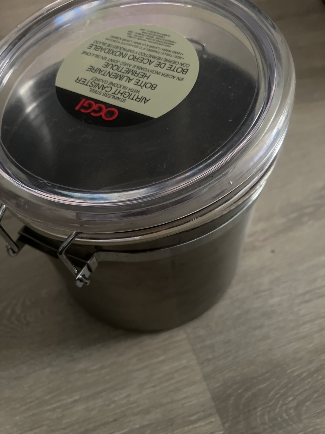 Stainless Steel Airtight Canister - photo 3