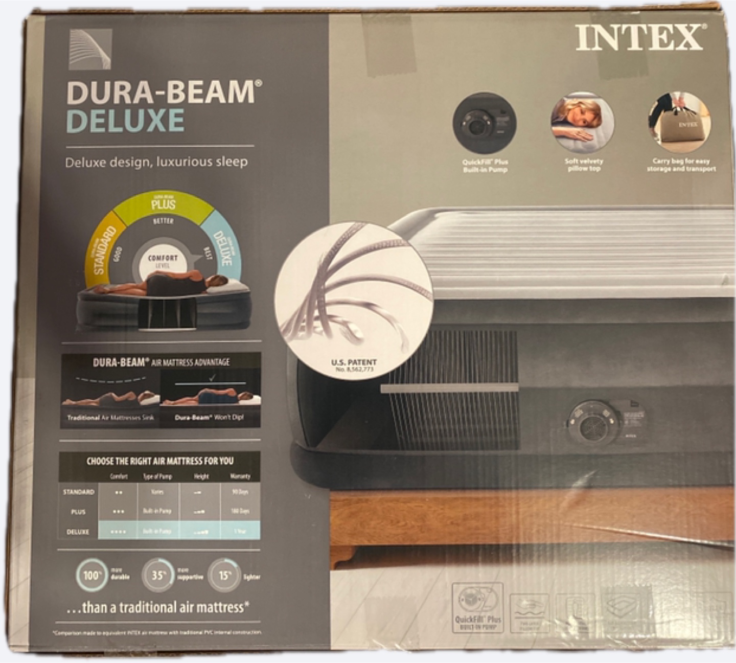 Intex Dura-Beam Deluxe Air Mattress