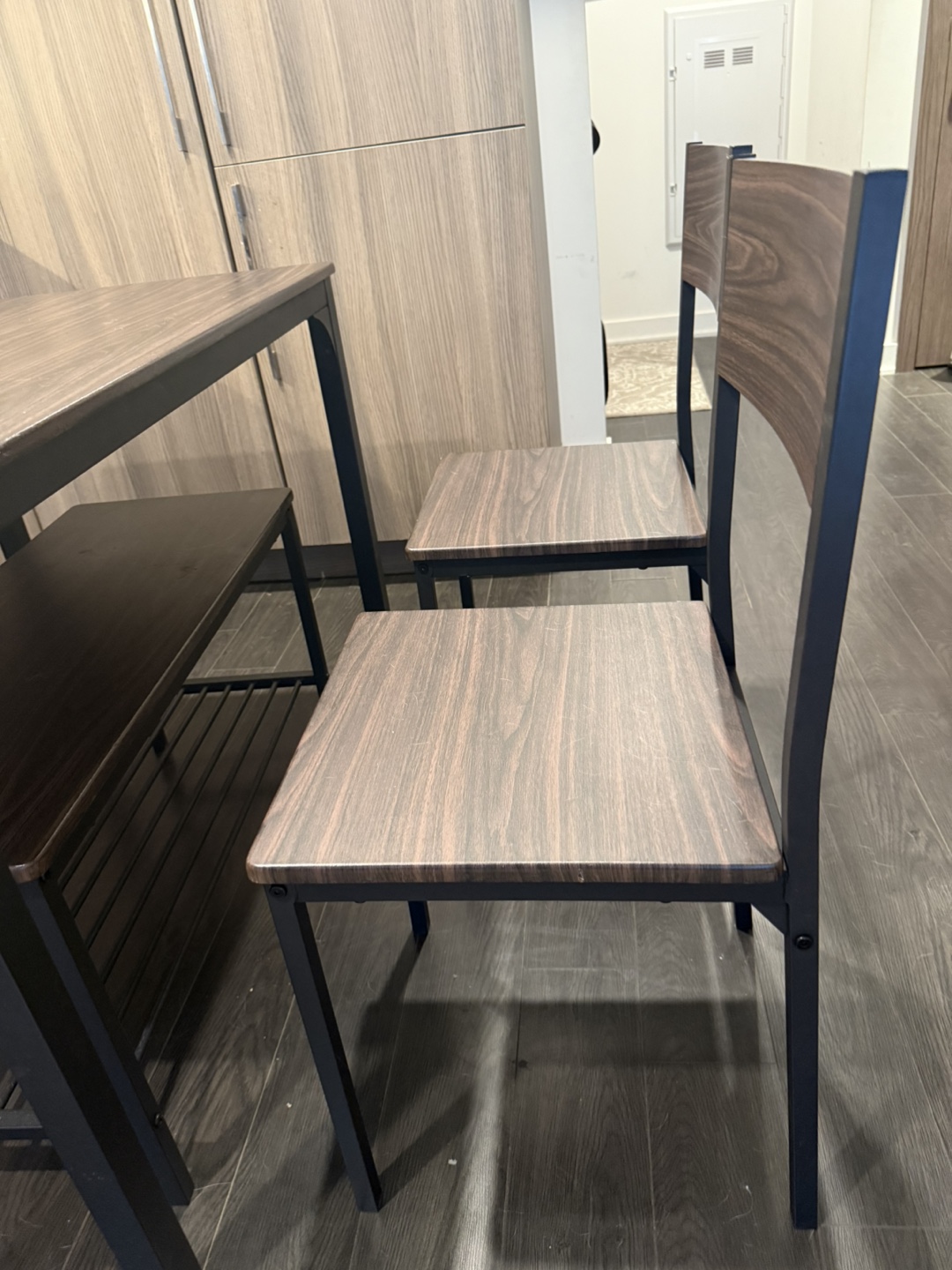 Dining Table Set - Table, Bench, 2 Chairs - photo 3