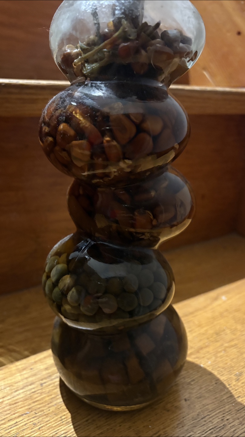 🥕 Unique vintage Glass Bottles 40 yr old - photo 4