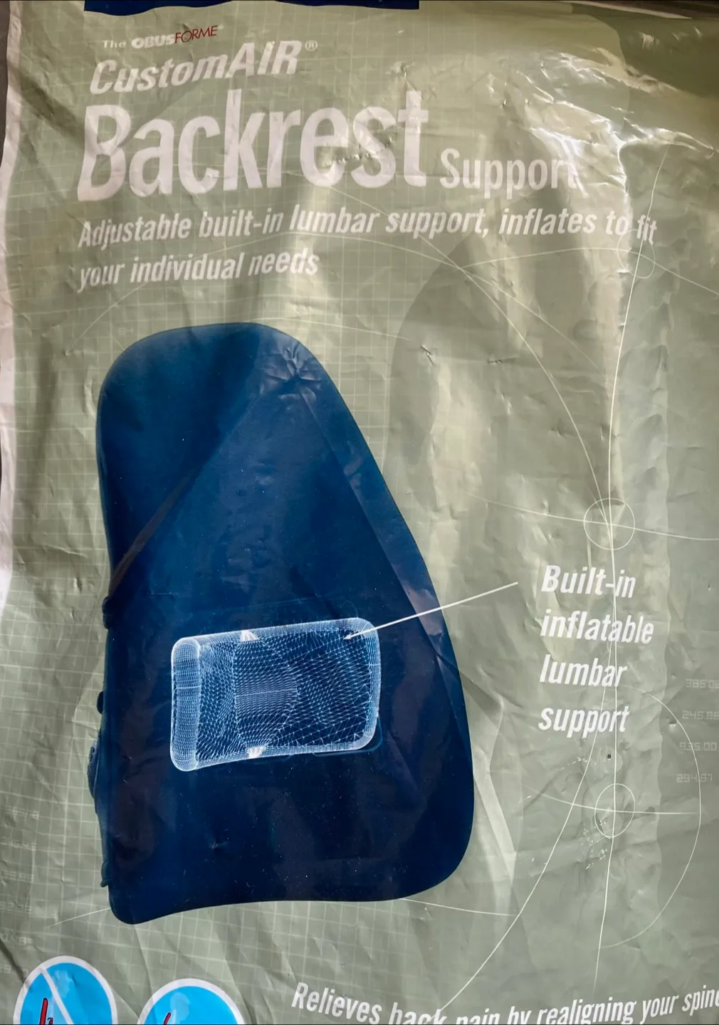 Obusforme CustomAir Backrest Support image indicator(3)