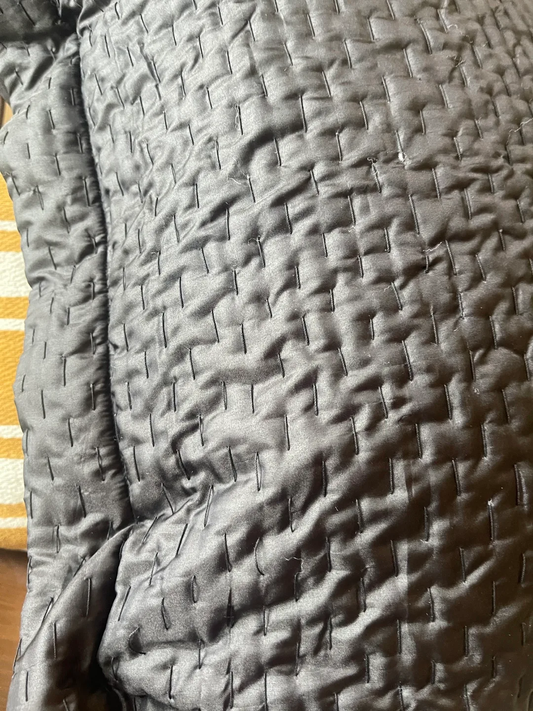 Large 24x24 Euro  thick Pillow with satin pillow case image indicator(2)