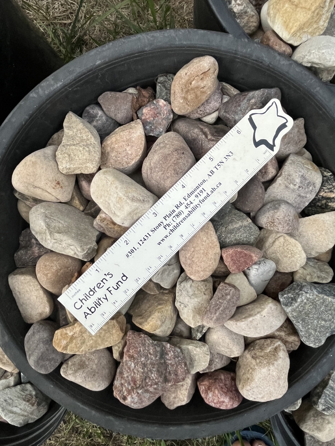 River rocks  ( $60 for all  7 pot of 5 gallon each) - photo 2
