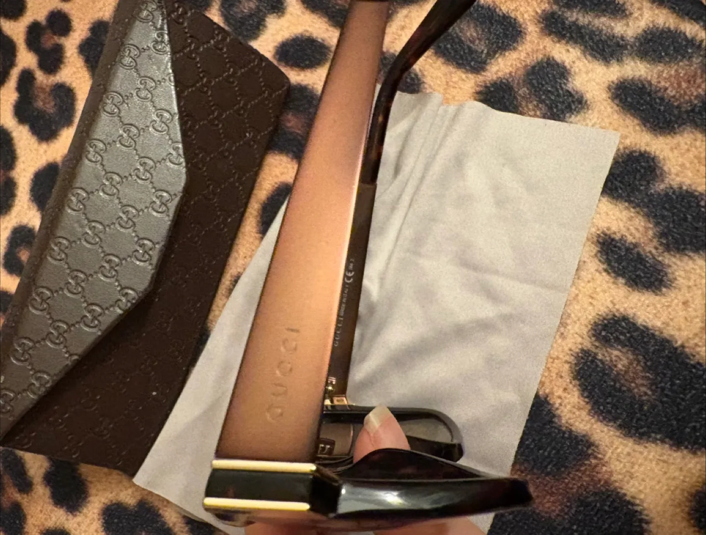 Excellent condition: Gucci Sunglasses & Case image indicator(3)