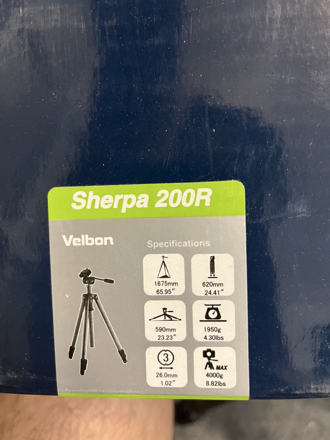 Velbon Sherpa 200R Tripod