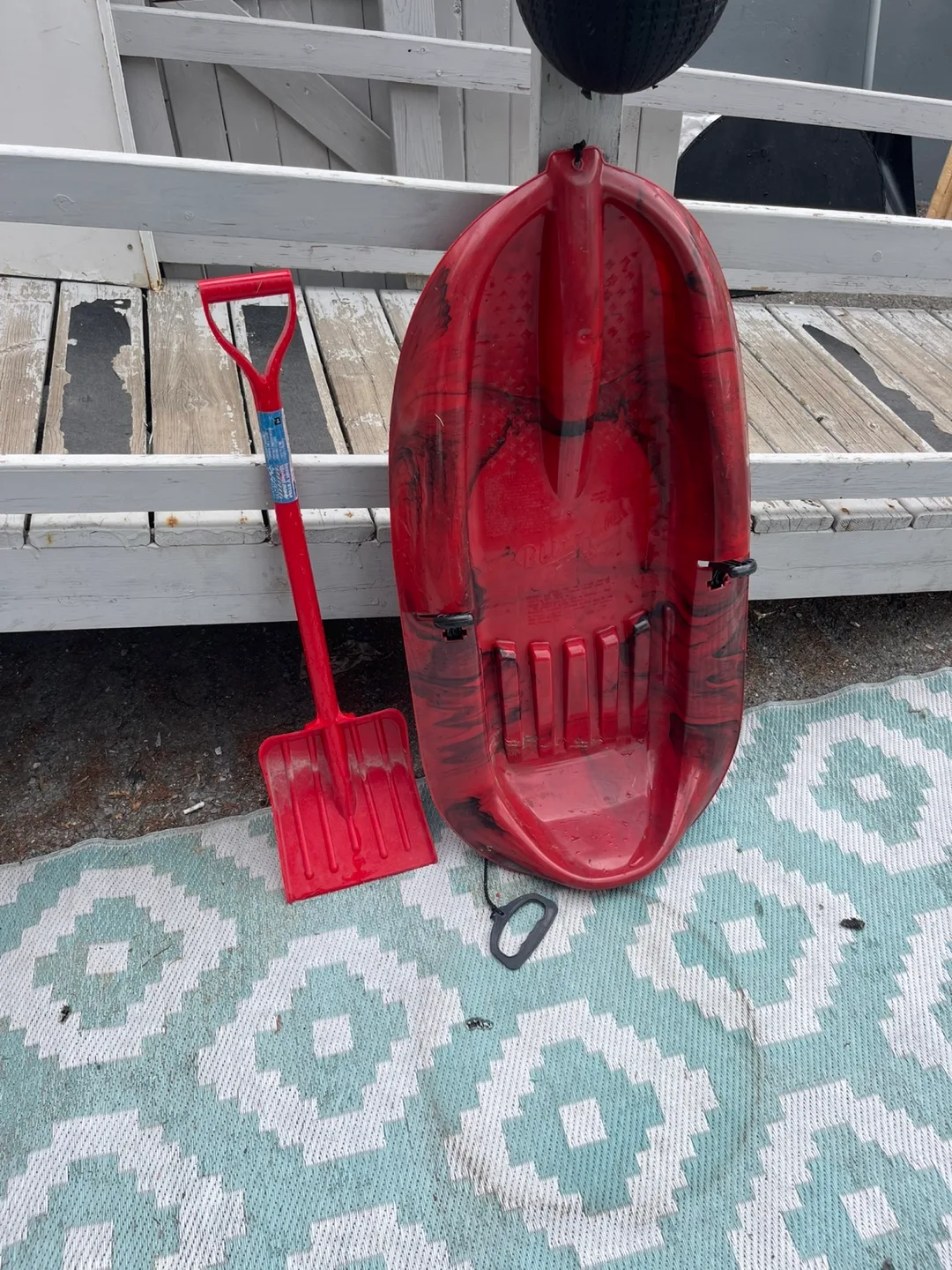 Red Sled and Shovel Combo thumbnail