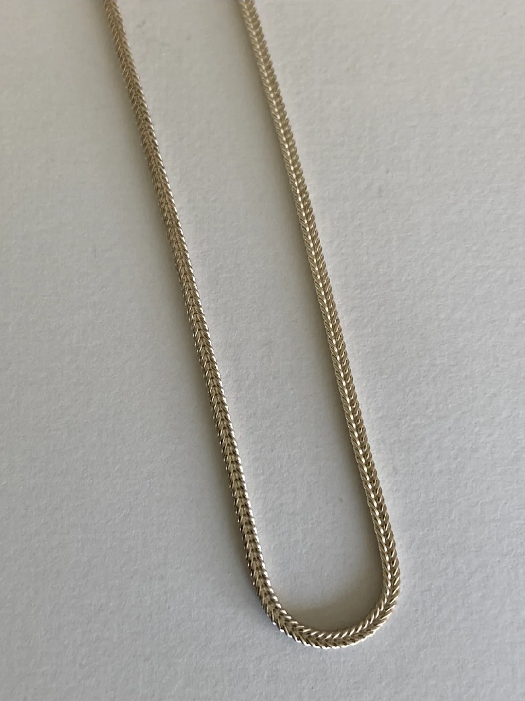 925 Silver Snake Chain Necklace thumbnail