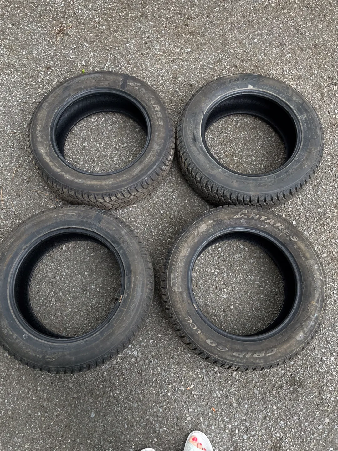 4 Antares Winter Tires Grip 60 Ice 185/65R15 88T image indicator(4)