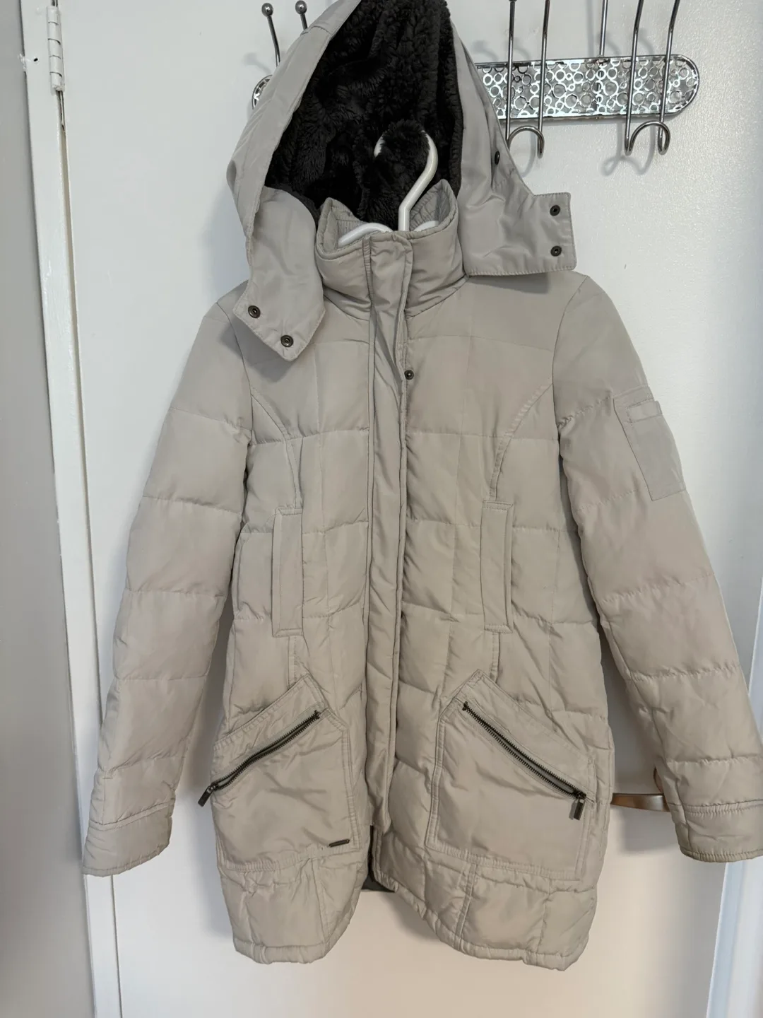 Zara Puffer Winter Coat thumbnail