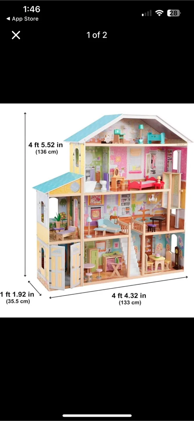Kid Kraft Dollhouse + Accesories image indicator(9)