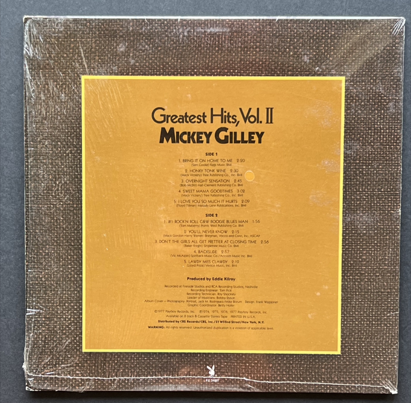 Mickey Gilley Greatest Hits, Record 💚 - photo 4