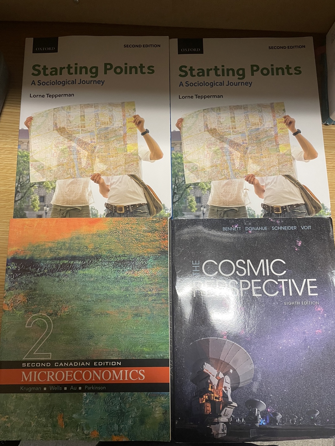 Assortment of Textbooks