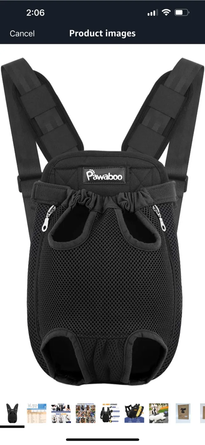 NEW Pawaboo Pet Carrier. XL size image indicator(2)