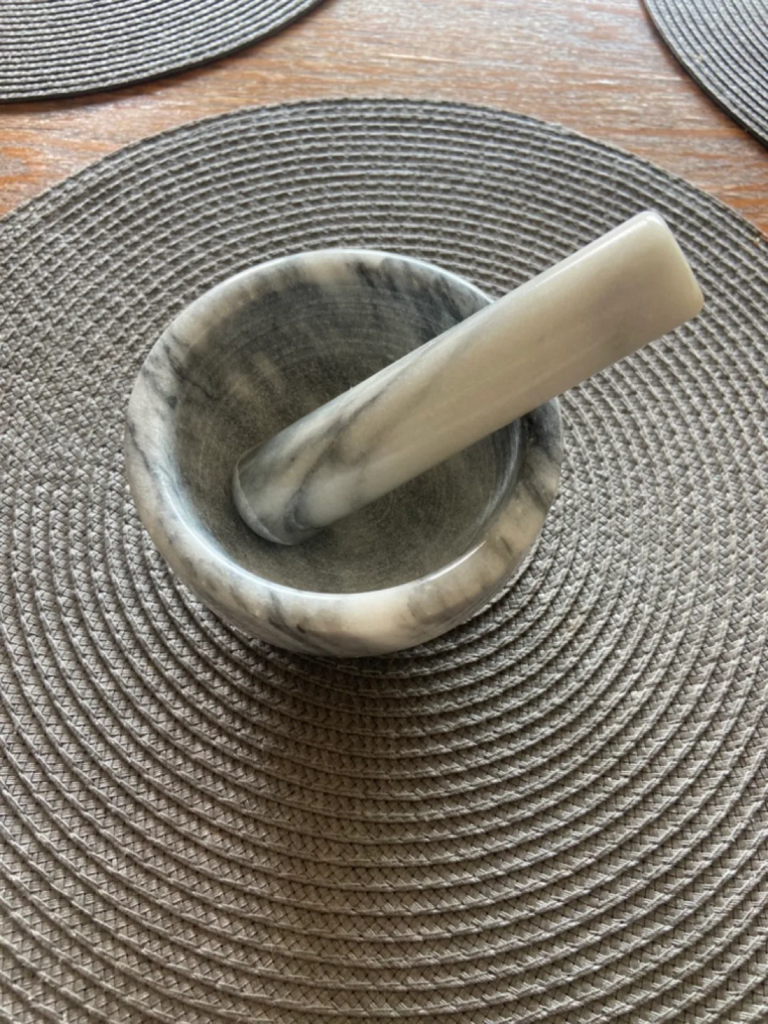 Marble Mortar and Pestle Set thumbnail