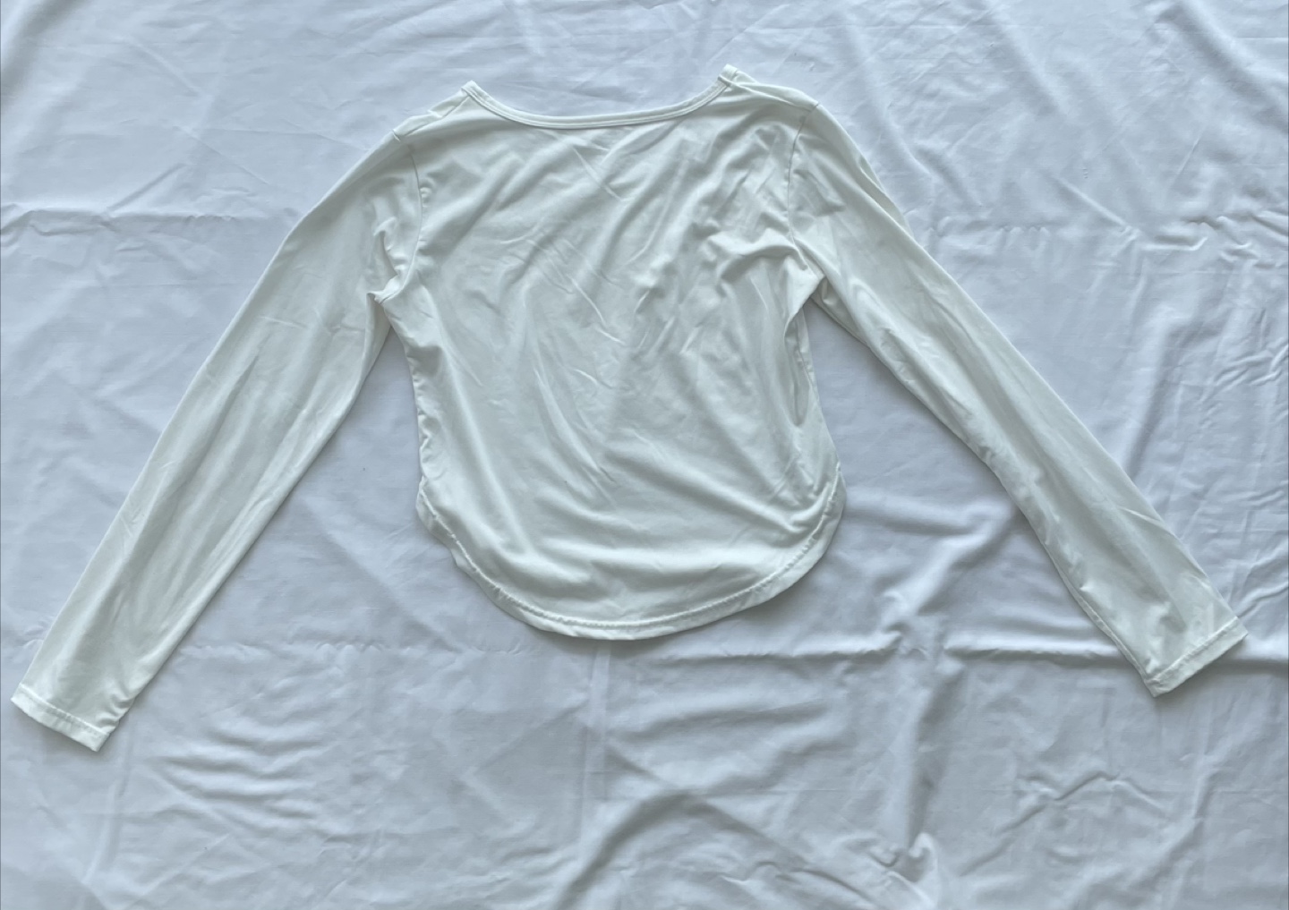 White Long Sleeve Top - photo 3