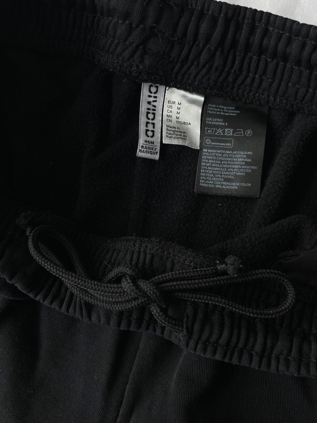 H&M Divided Basic Black Joggers - photo 2