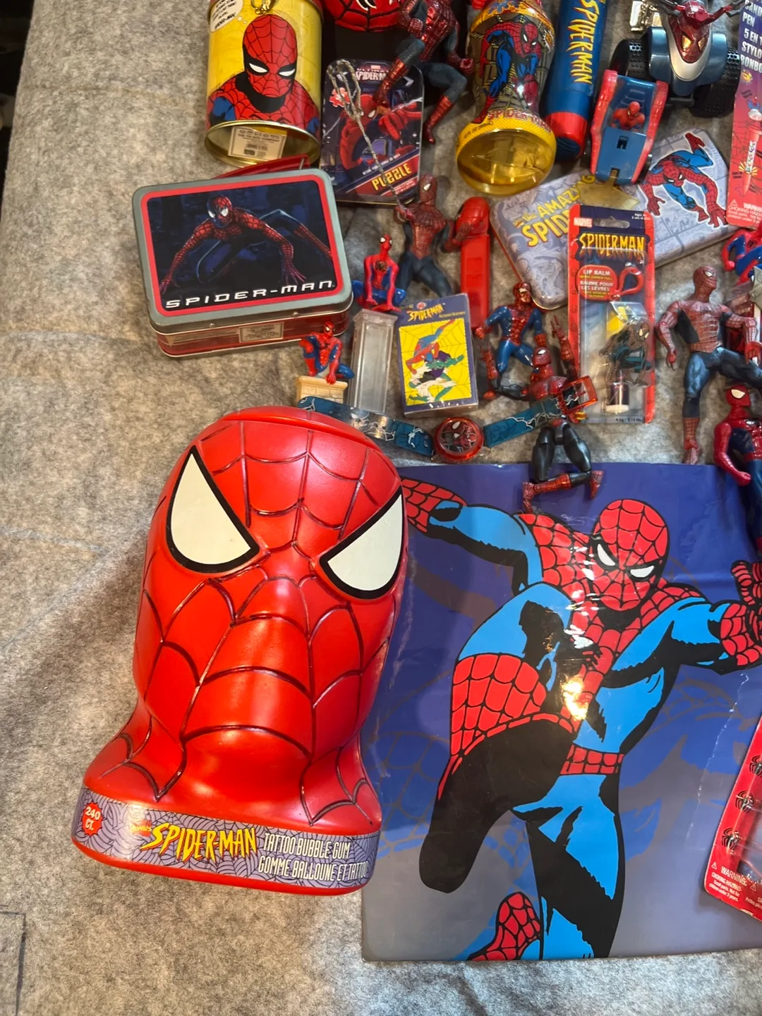 Spider-Man Collectibles Lot this won’t last long $75. image indicator(4)