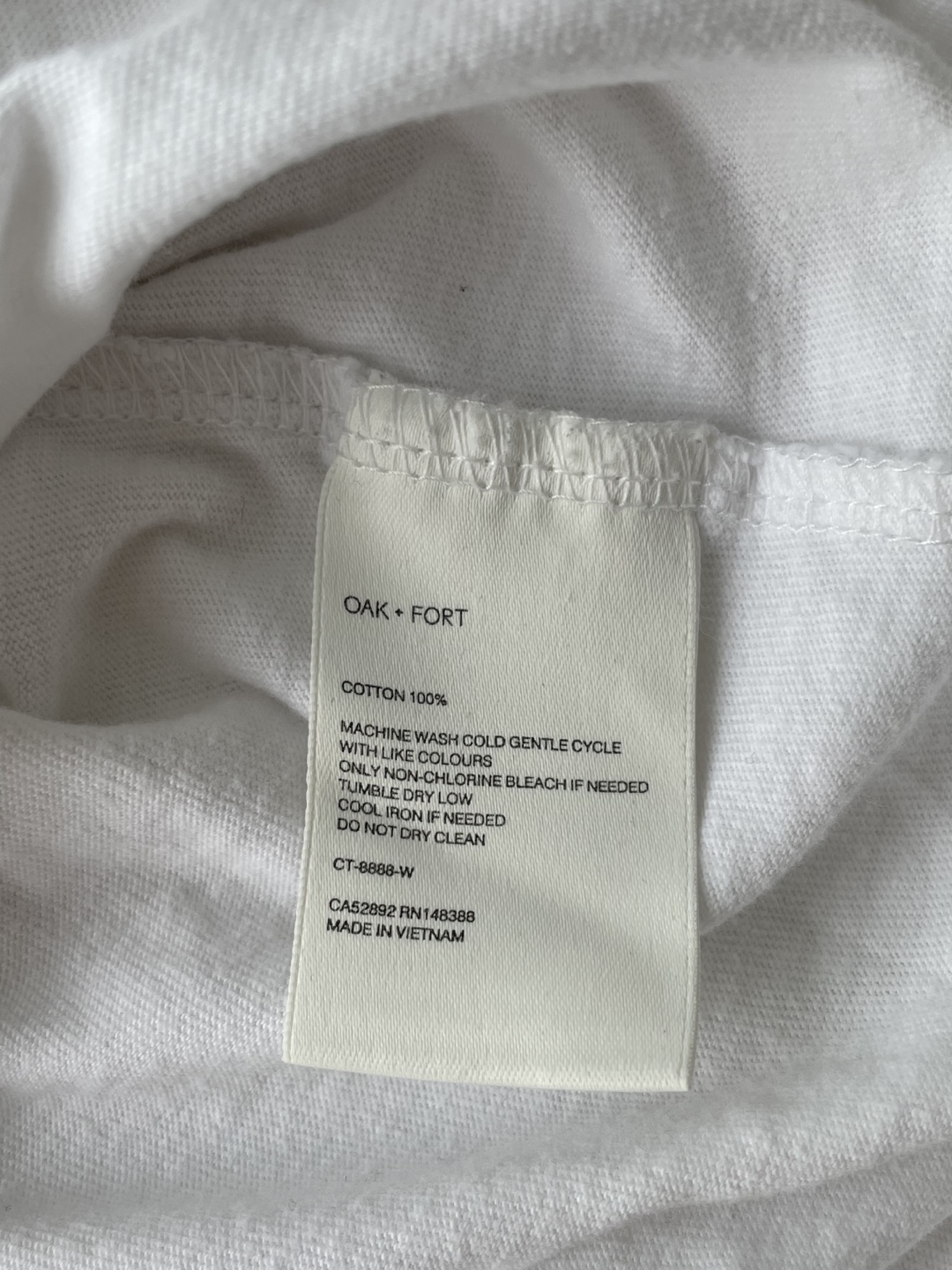 Oak + Fort White Tee - photo 4
