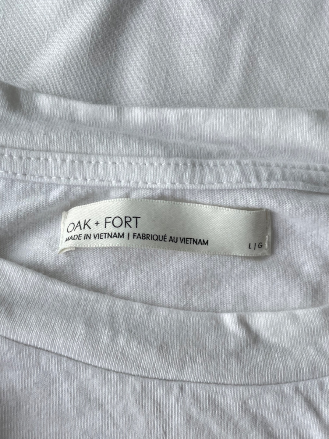 Oak + Fort White Tee - photo 3
