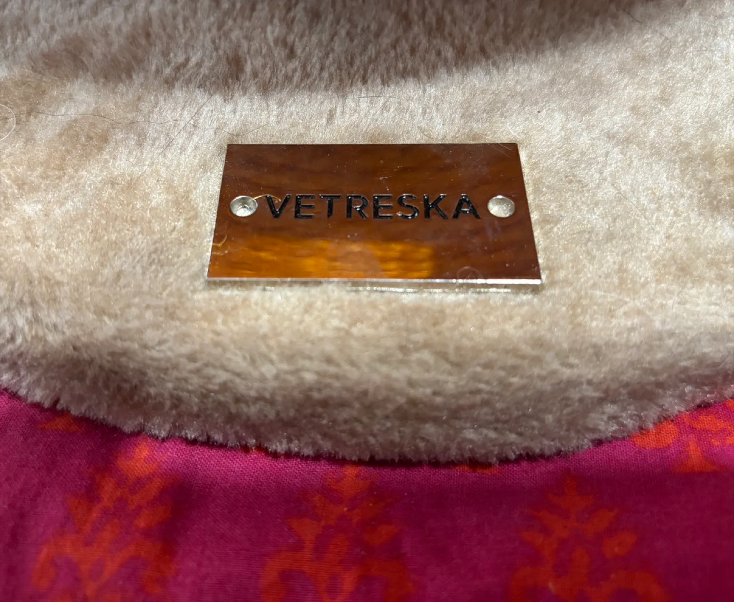 Vetreska Orange Decoration item / Cat Scratcher (13” diameter) image indicator(3)