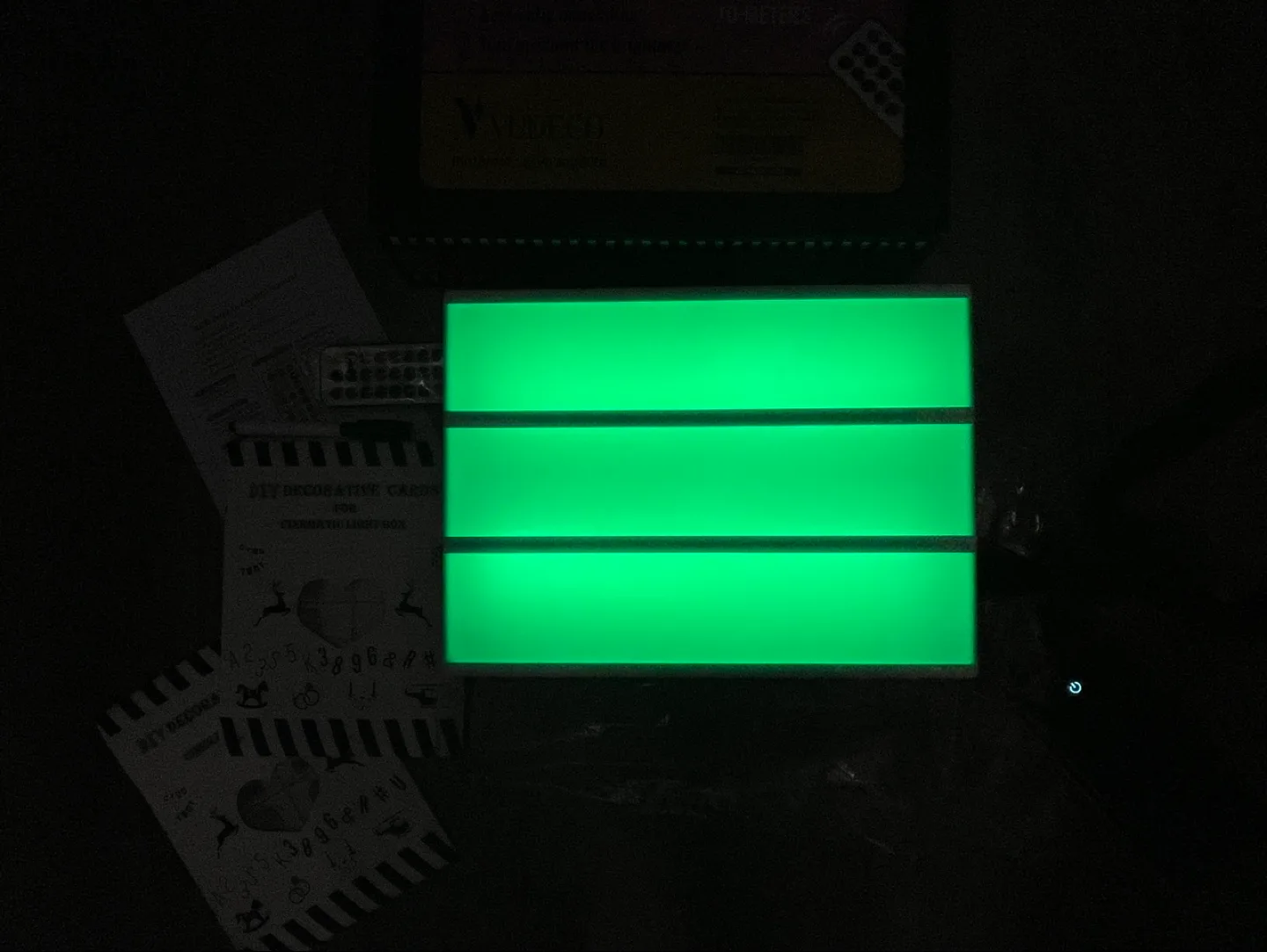 🥕LED Cinematic Light Box image indicator(4)