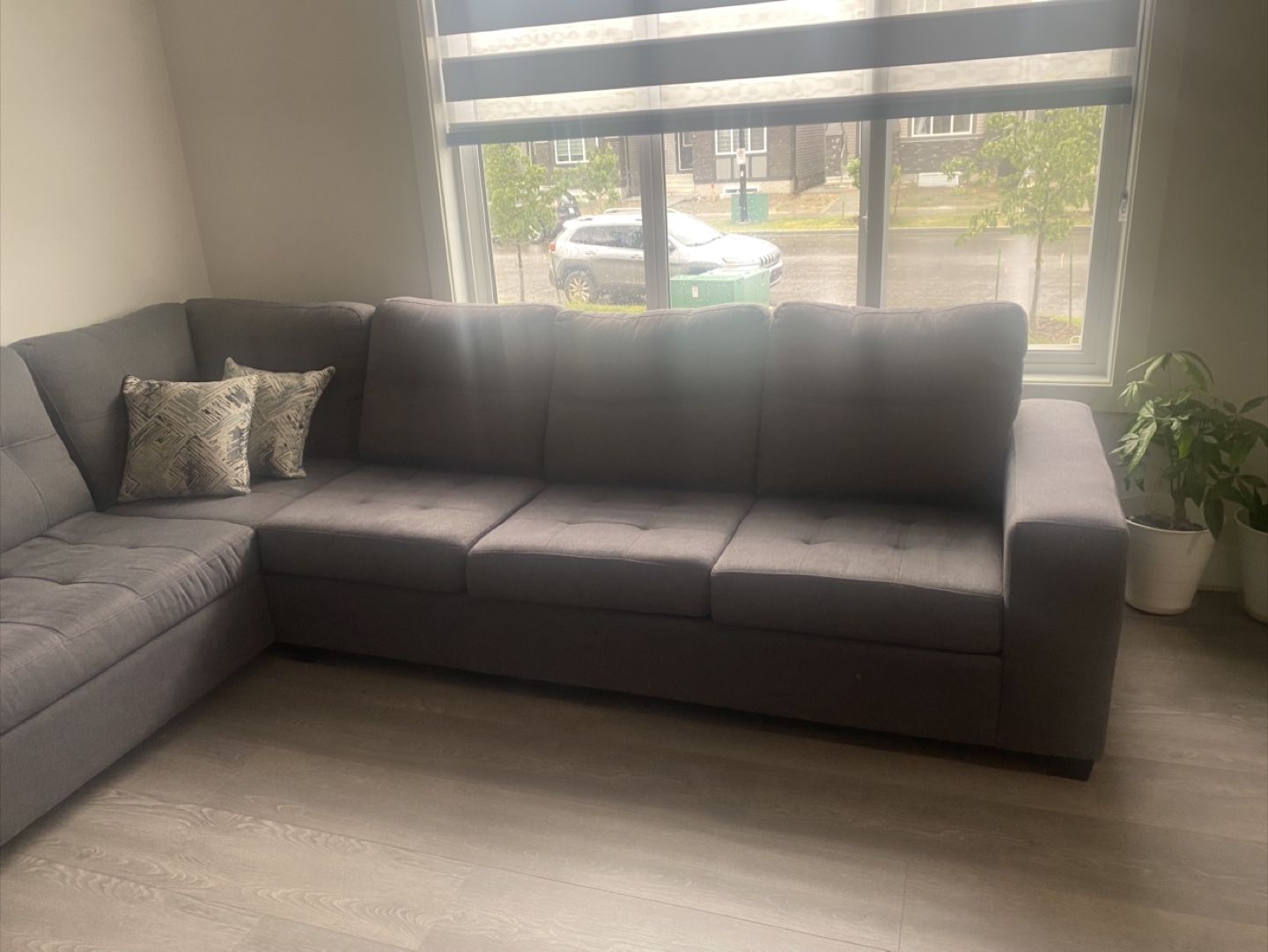 Grey Sectional Couch