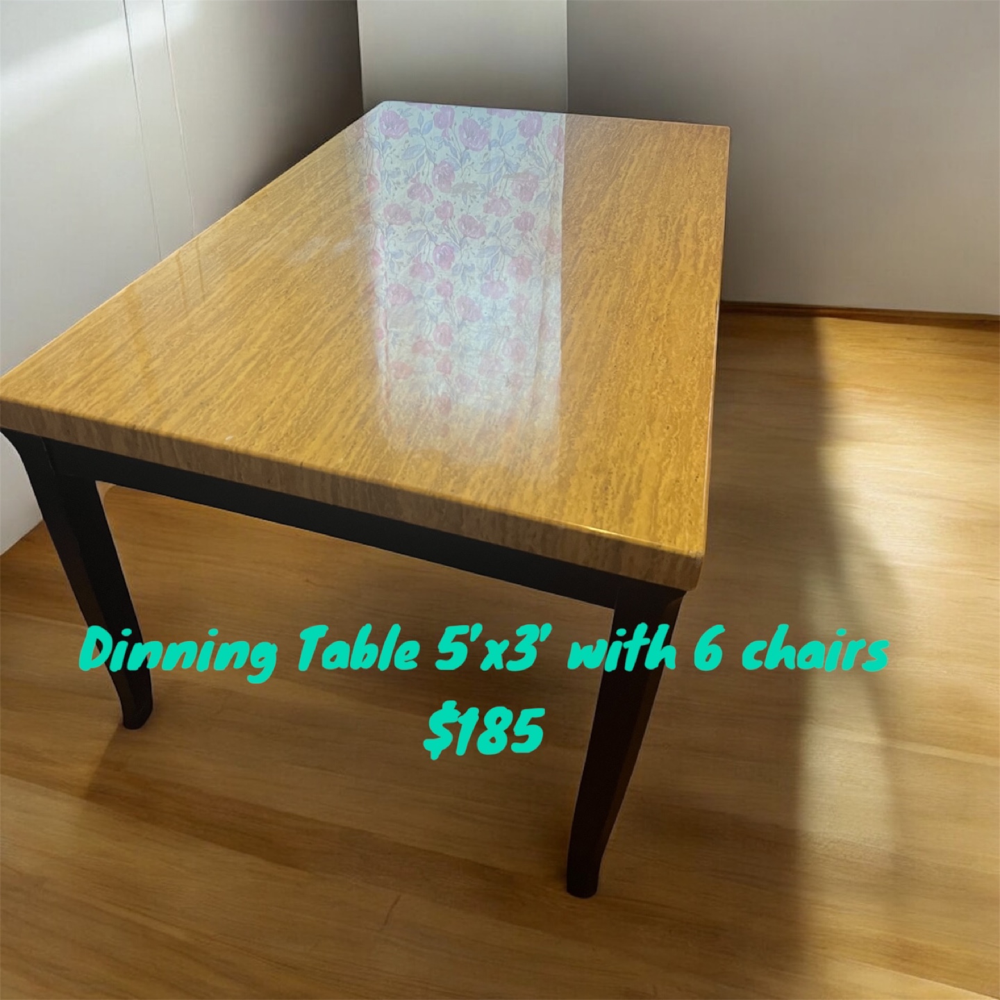 Dining Table and 6 Chairs